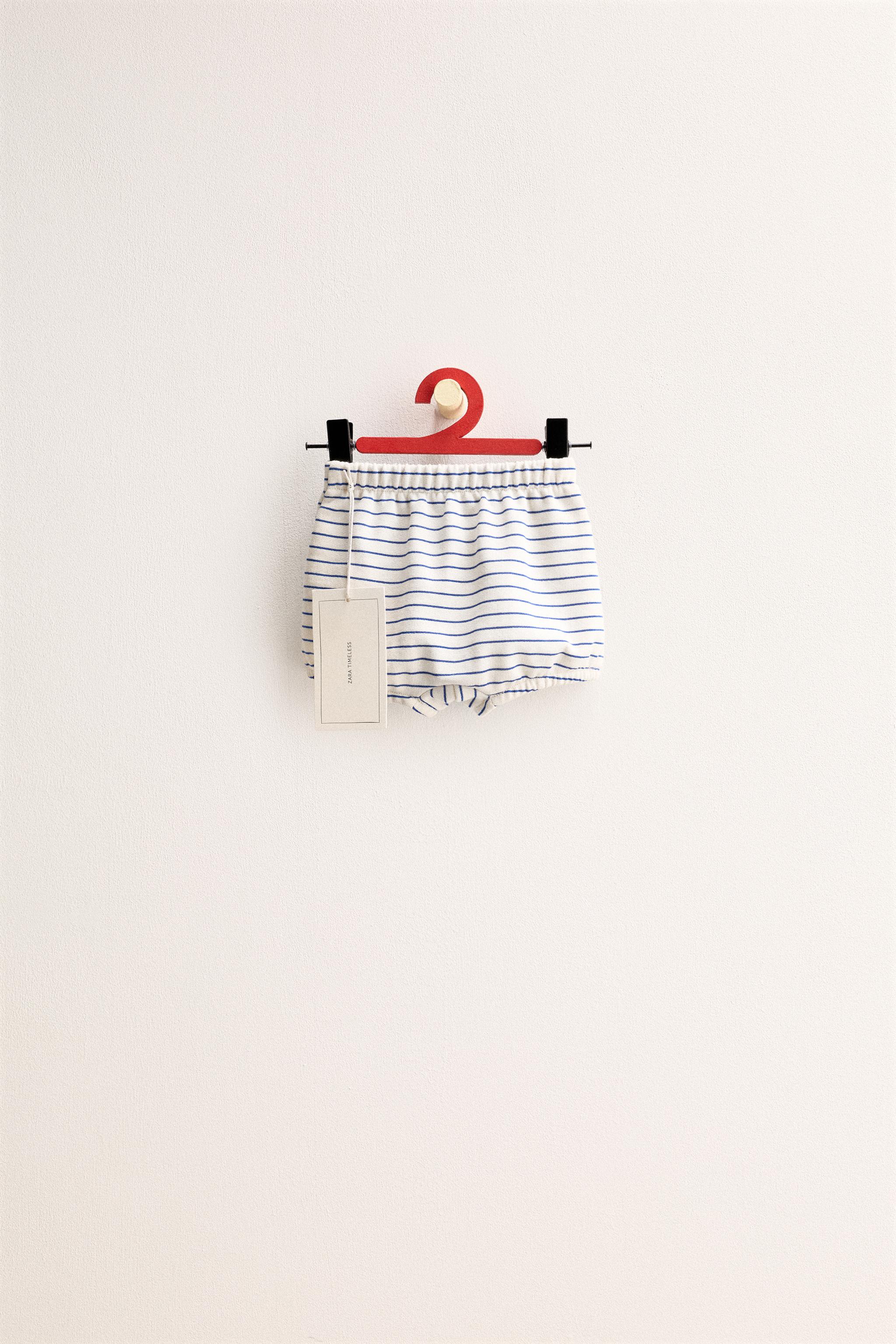 ZARA TIMELESS - STRIPED BLOOMERS