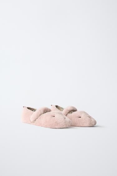 ZAPATILLAS DE CASA ANIMALITO - Rosa de Zara