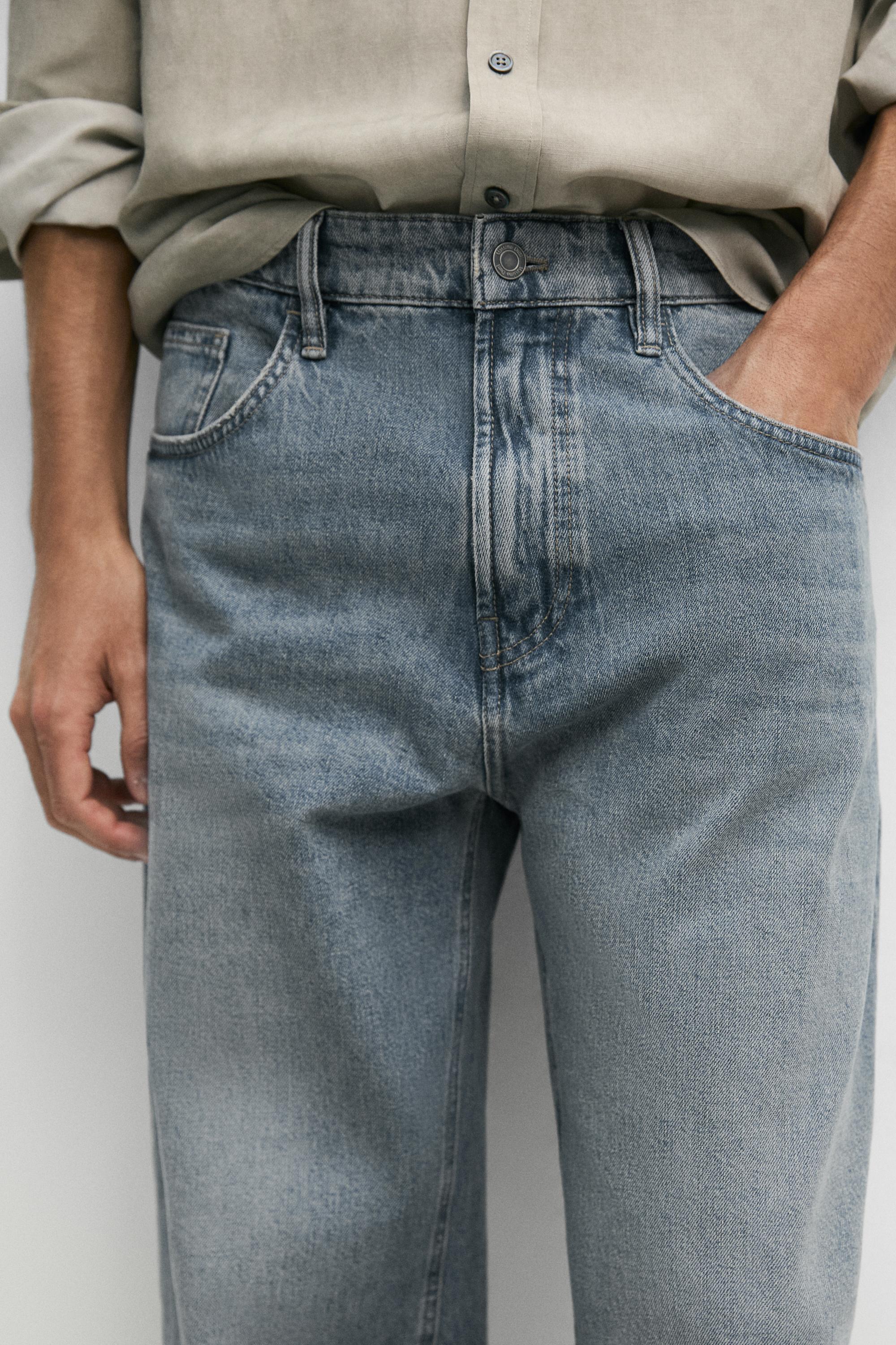 Jean barrel fit