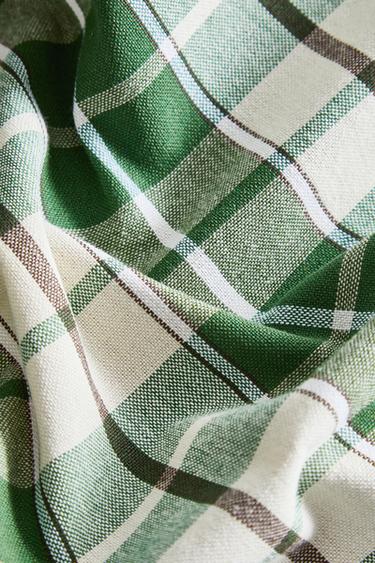 DYED THREAD TABLECLOTH - Green by Zara - Image 3