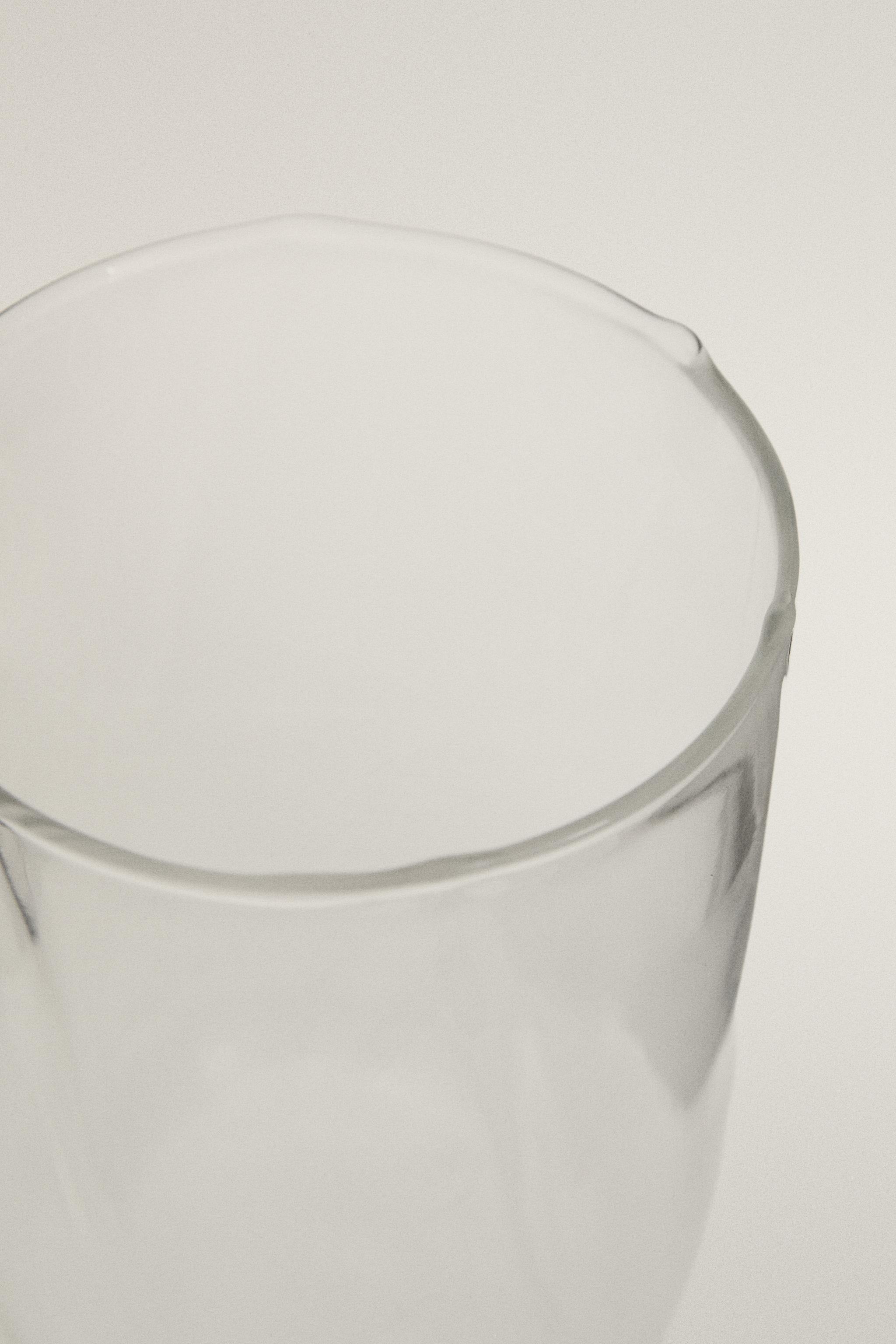BOROSILICATE GLASS TOOTHBRUSH TUMBLER