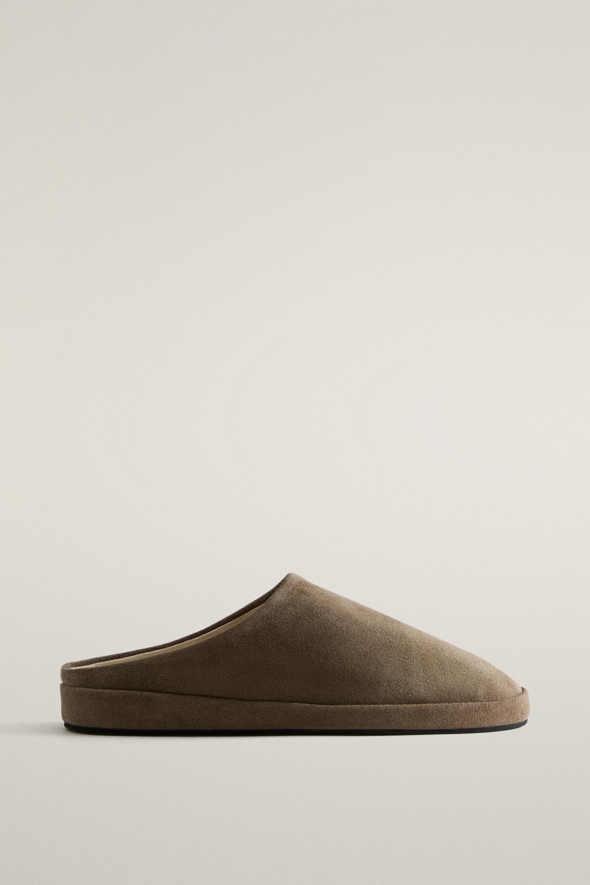 MULE CROÛTE DE CUIR