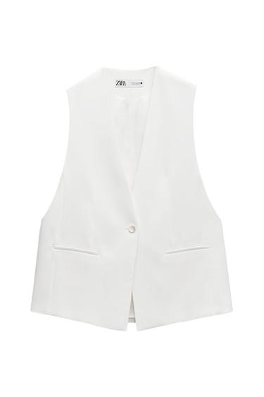 ZW COLLECTION WAISTCOAT WITH VENTS