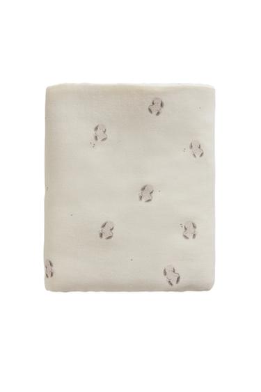 BUNNY BABY BATH TOWEL - Cream by Zara