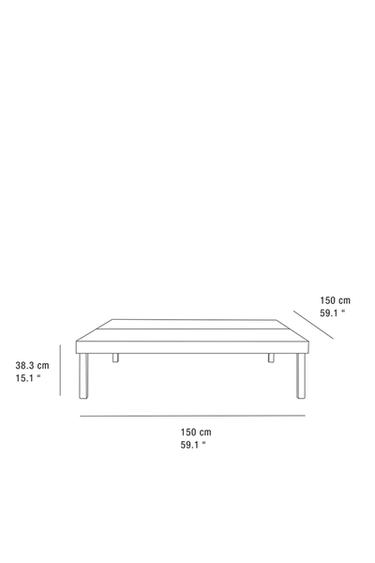WOOD AND LEATHER COFFEE TABLE - Black by Zara - Image 6