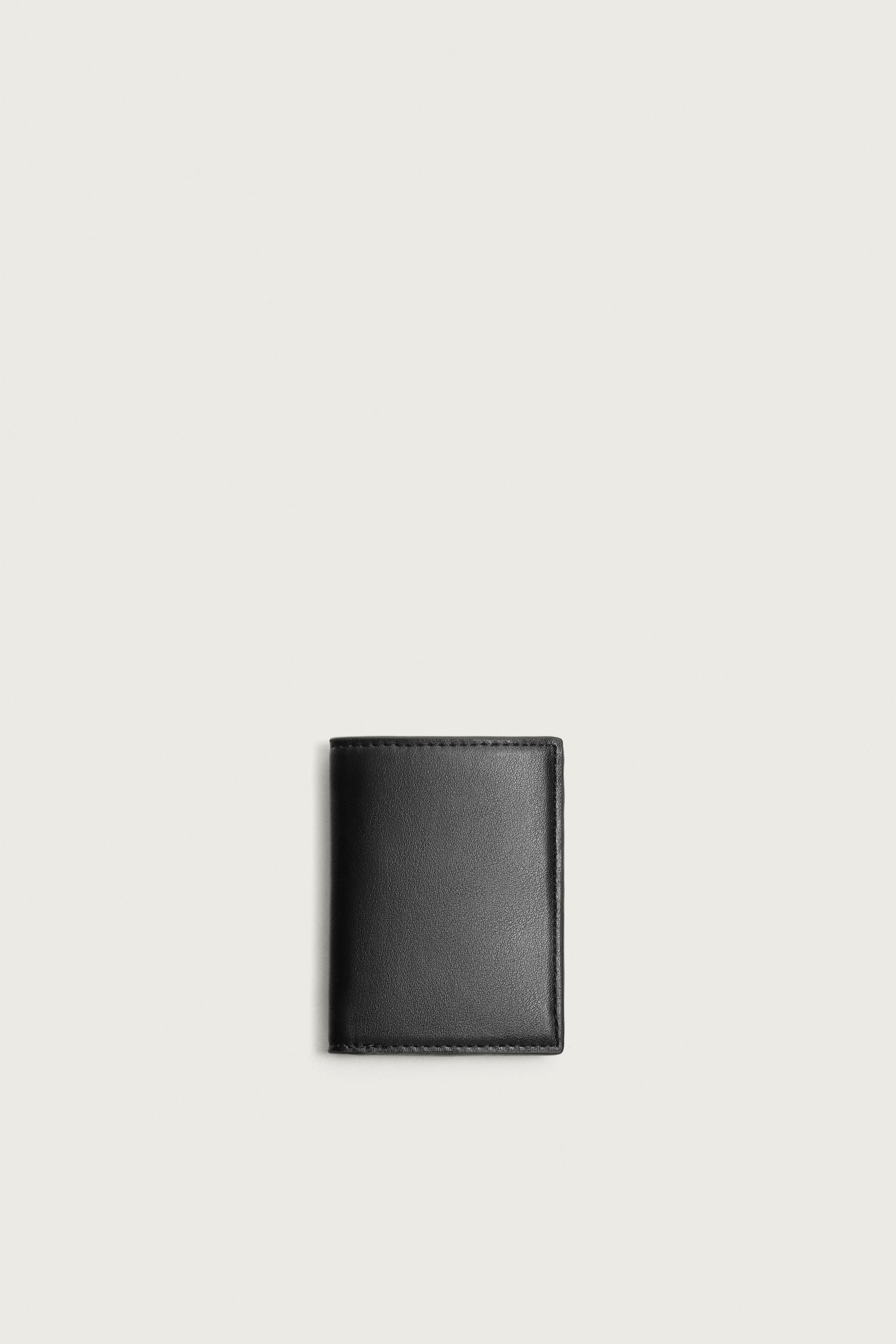 Zara SMOOTH VERTICAL WALLET
