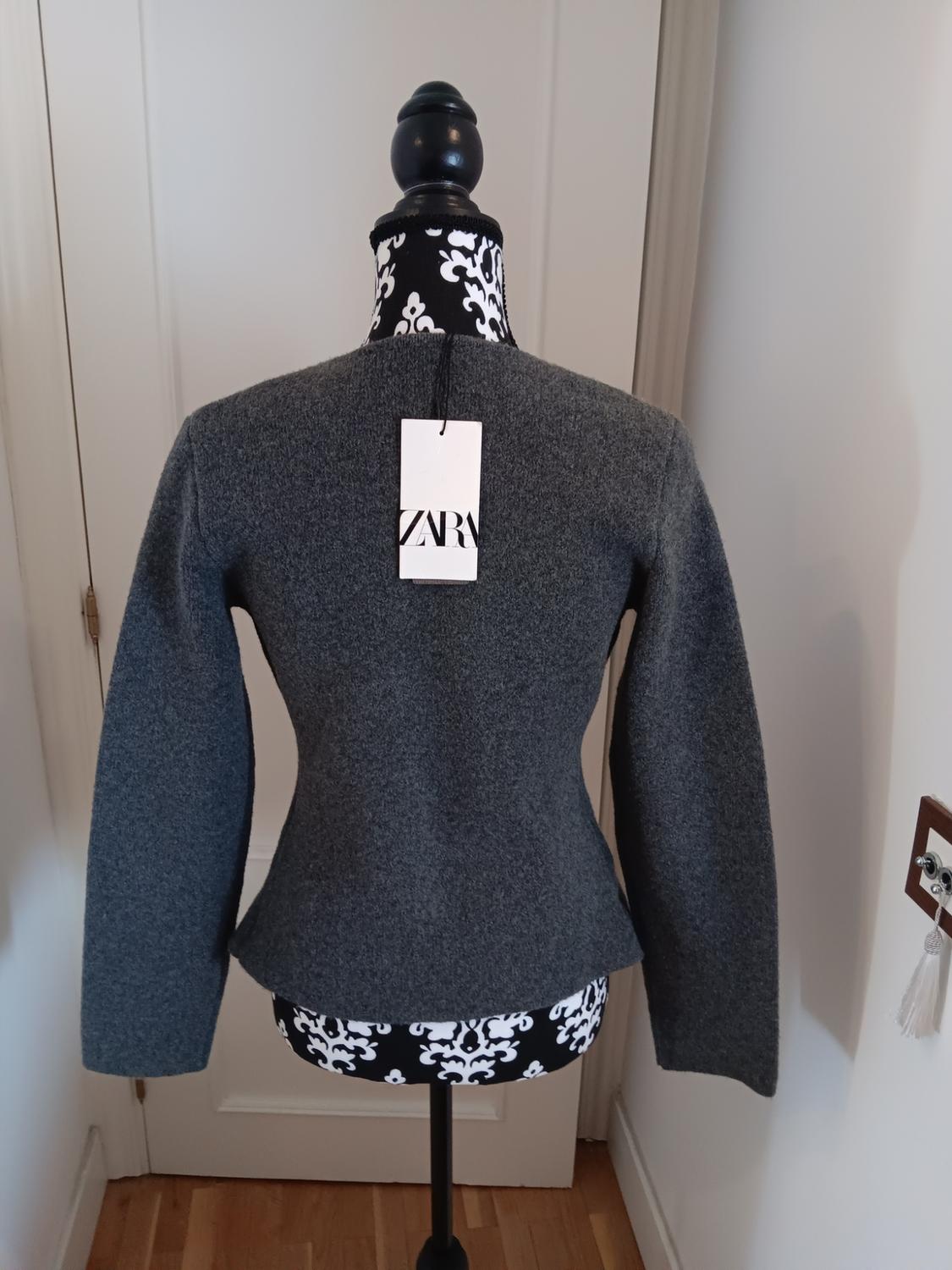 PLAIN KNIT CARDIGAN - Image 2