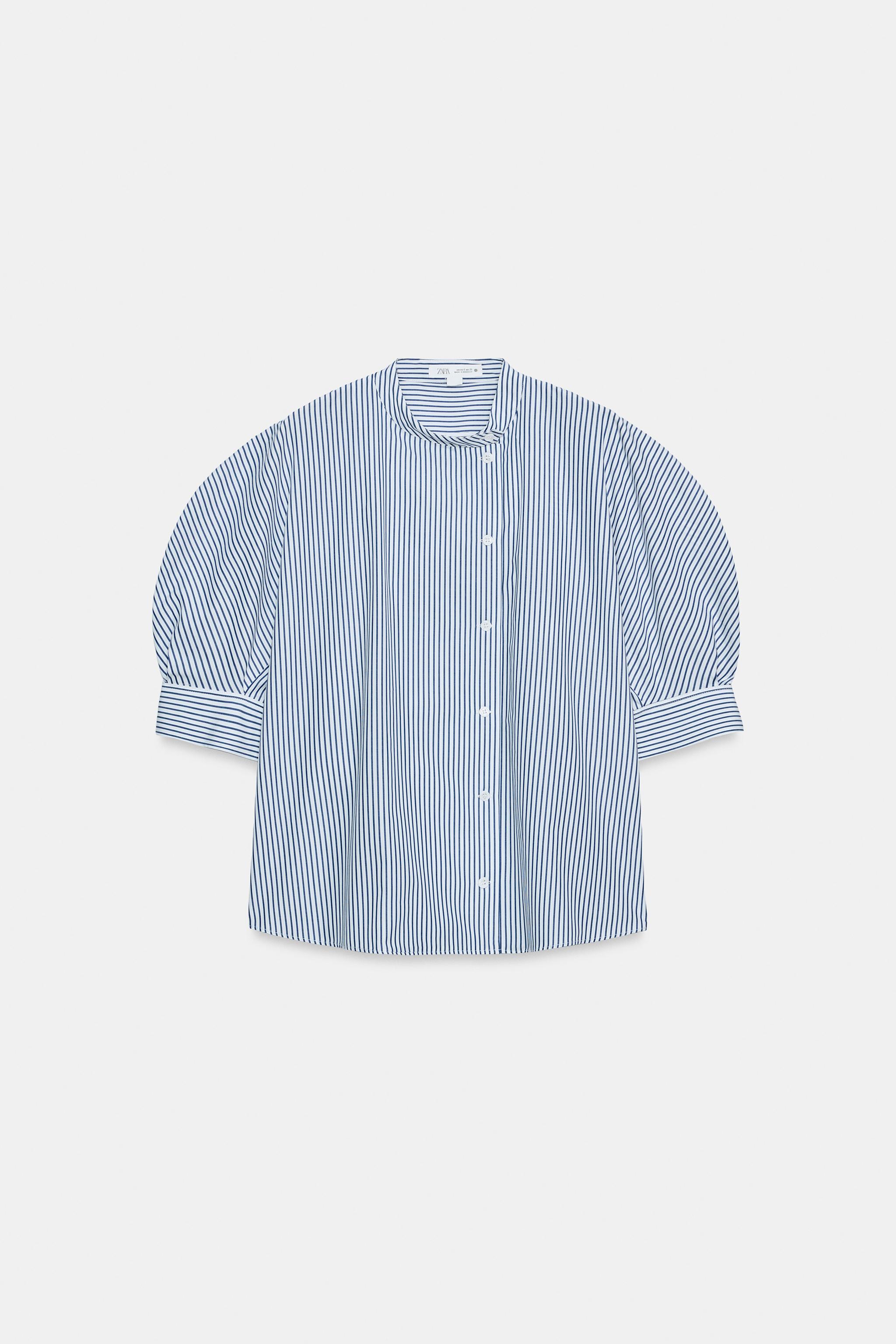 ZW COLLECTION BUTTON POPLIN SHIRT