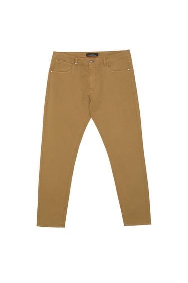 BASIC SLIM FIT TROUSERS