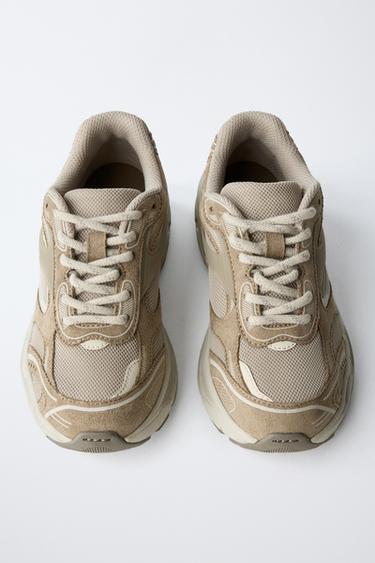 MULTI-PIECE SNEAKERS - Brown by Zara - Image 6