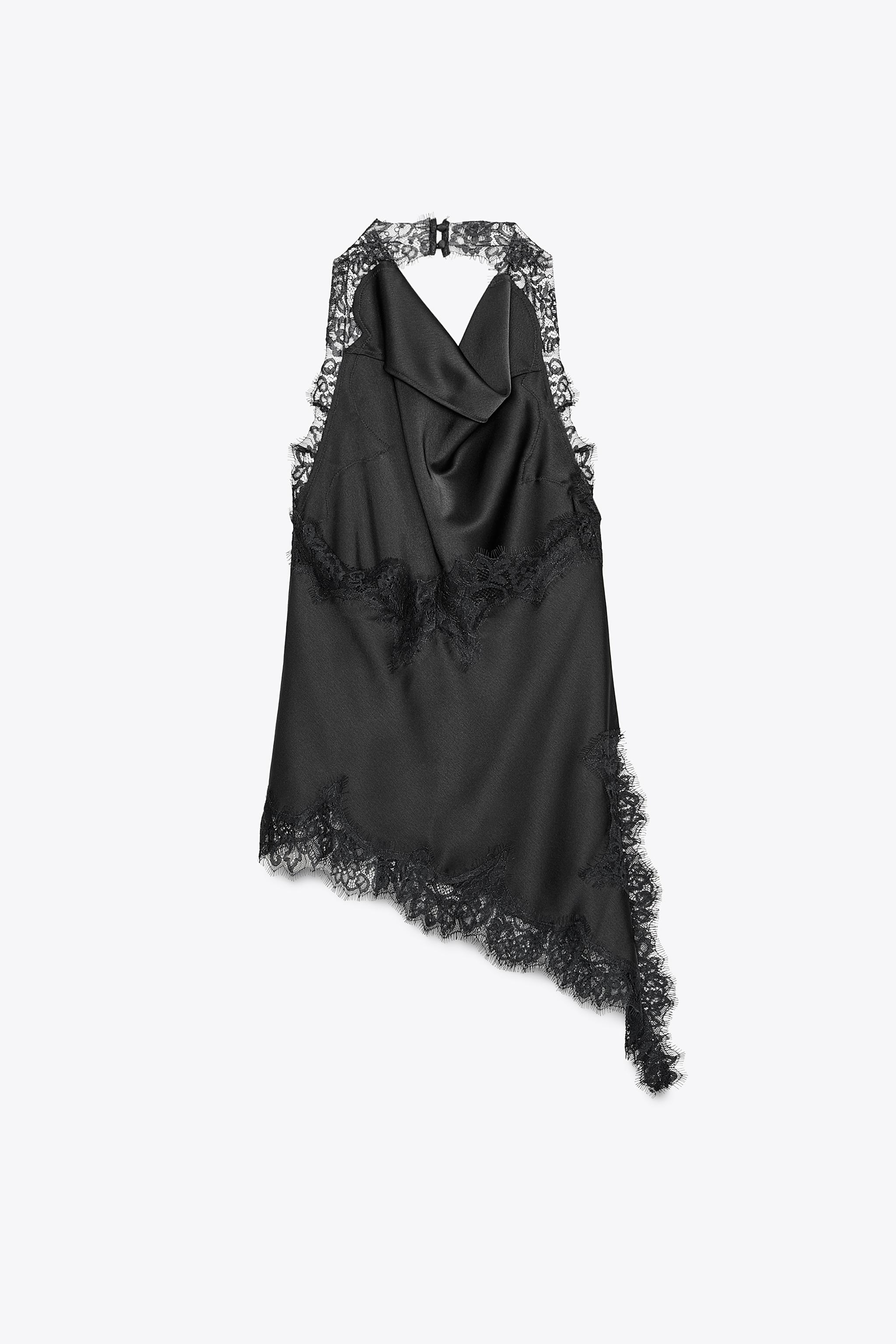 TOP HALTER EN DENTELLE ZW COLLECTION