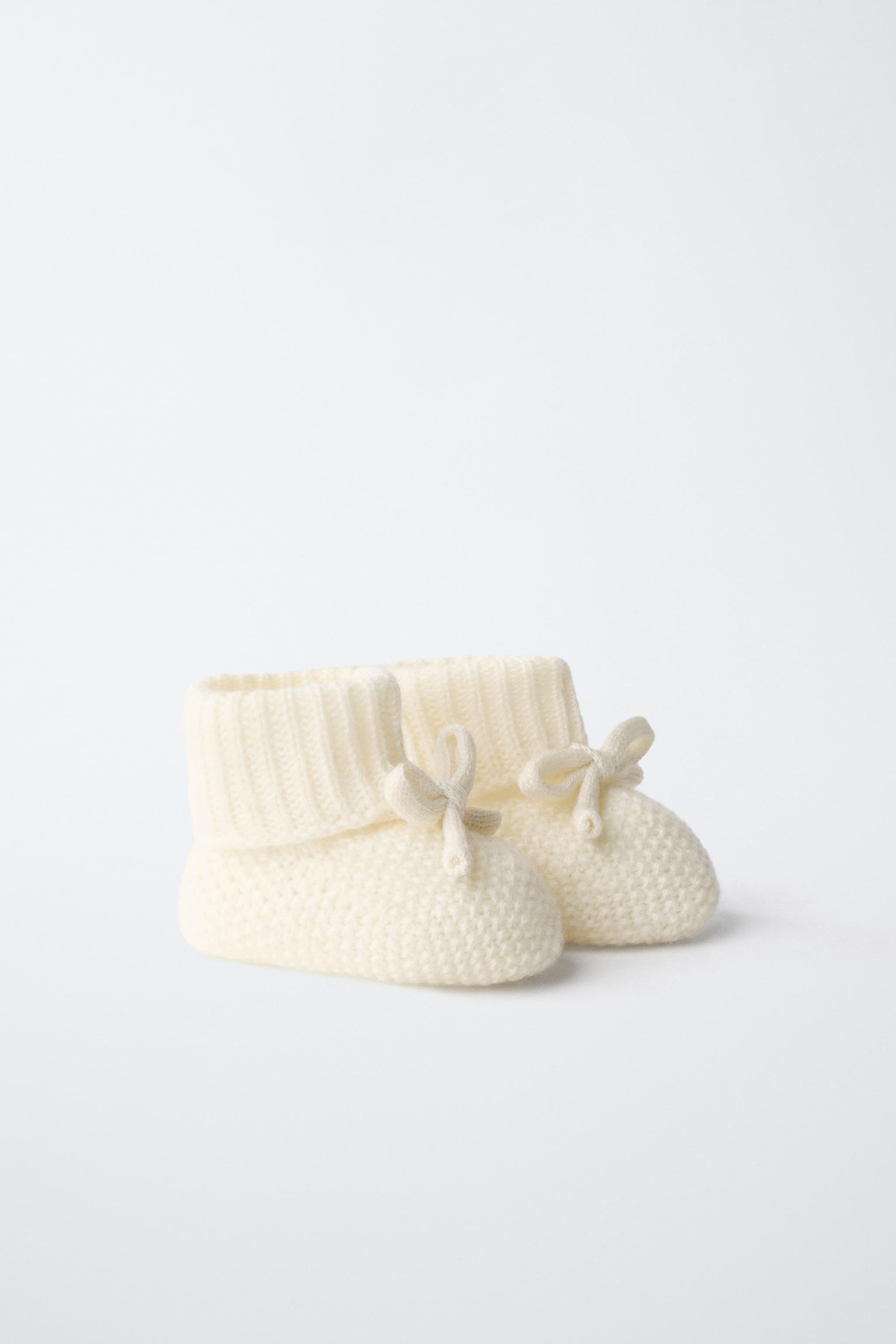 Детские ботинки Zara KNIT BABY BOOTIES — фото 3