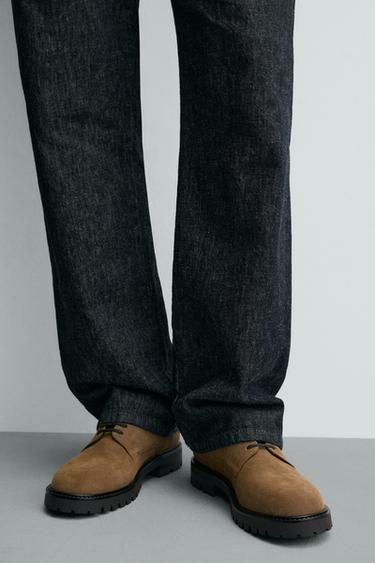 CHAUSSURES EN CUIR - Beige de Zara - Image 2