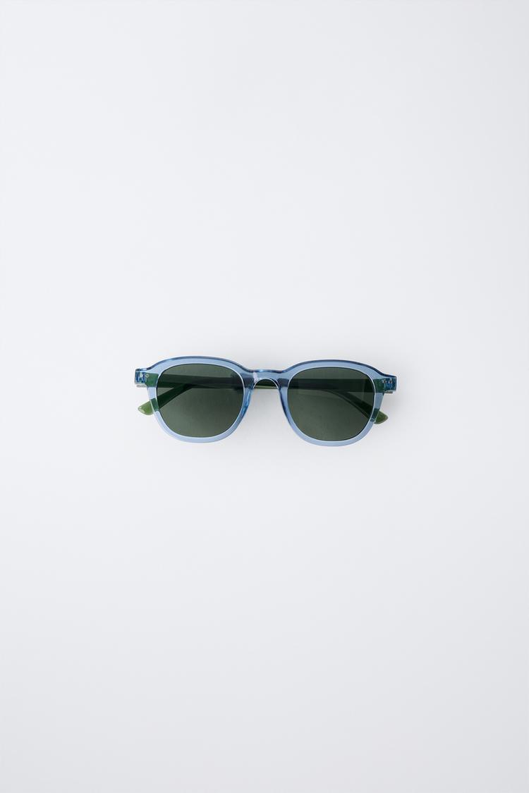 TRANSPARENT FRAME SUNGLASSES Blue ZARA Georgia