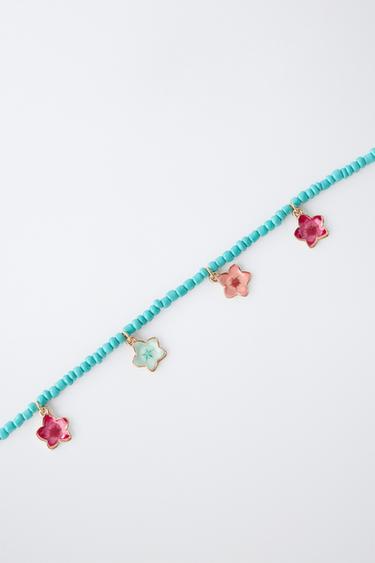 LOT DE DEUX COLLIERS AVEC FANTAISIE VAIANA © DISNEY - Turquoise de Zara - Image 1