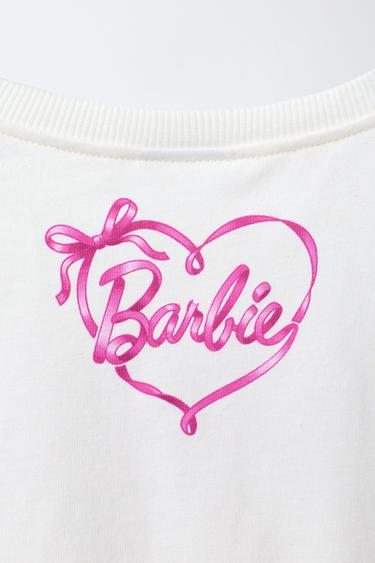 BARBIE™ MATTEL BALLOON T-SHIRT - Oyster-white by Zara - Image 3