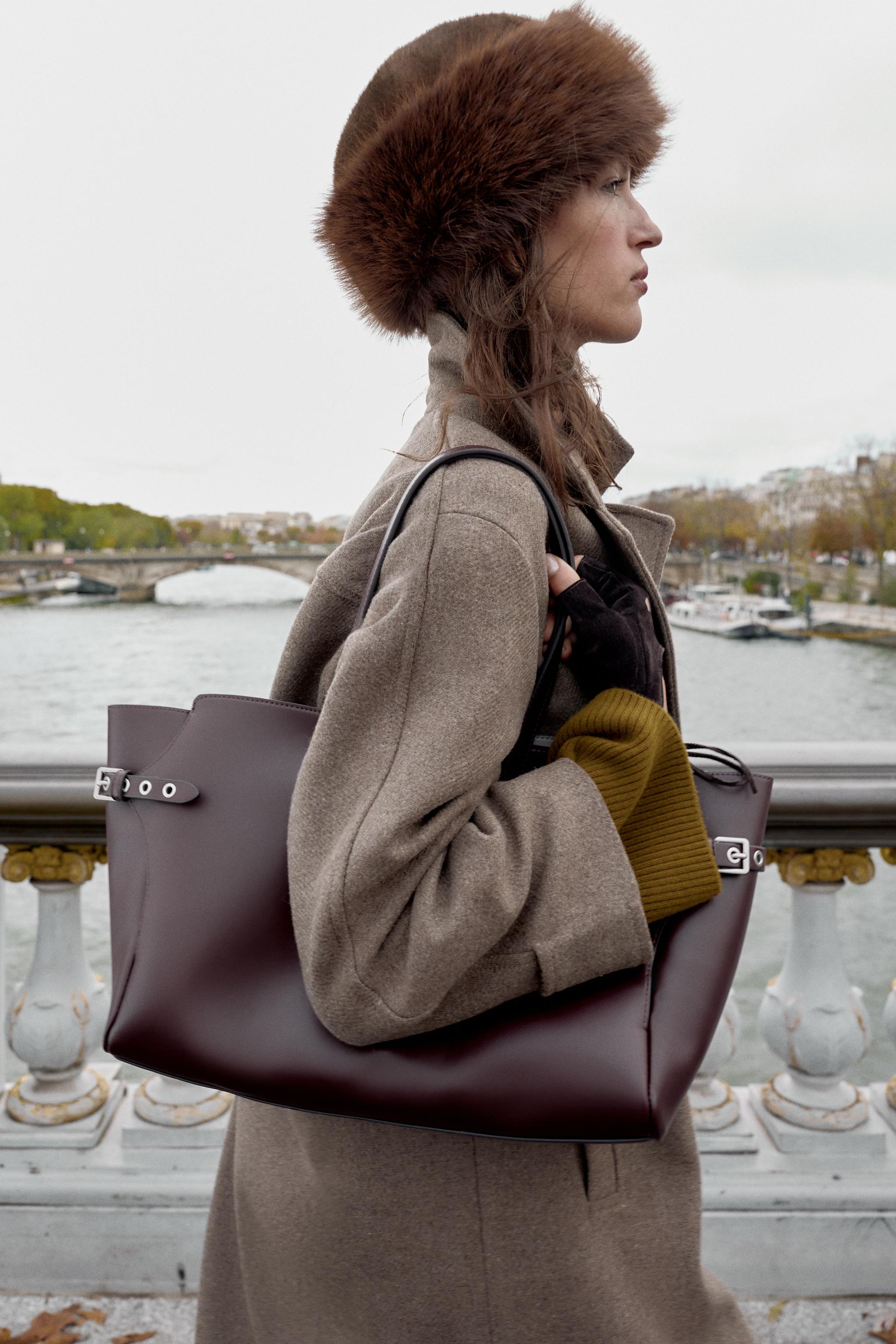 ZARA トートバッグ ボストンバッグ　レザー ZARA（ボストンバッグ）のフリマアイテム一覧