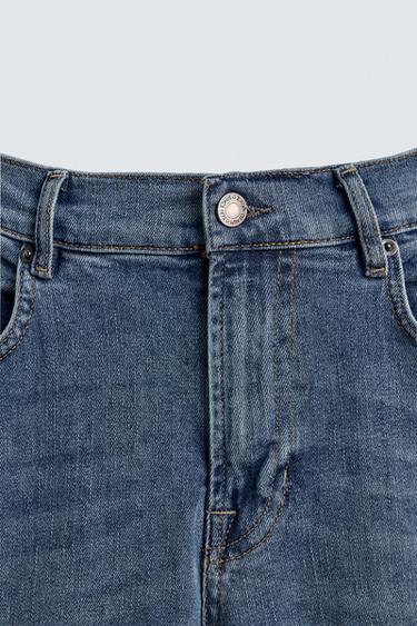 SLIM FIT JEANS - Mid-blue by Zara - Image 6