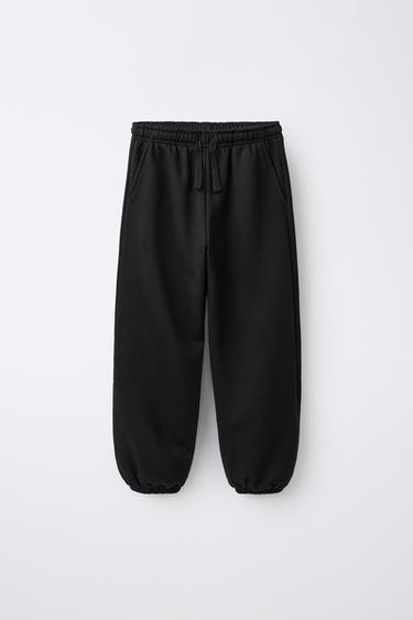 SWEATSHIRT JOGGING TROUSERS - Black by Zara