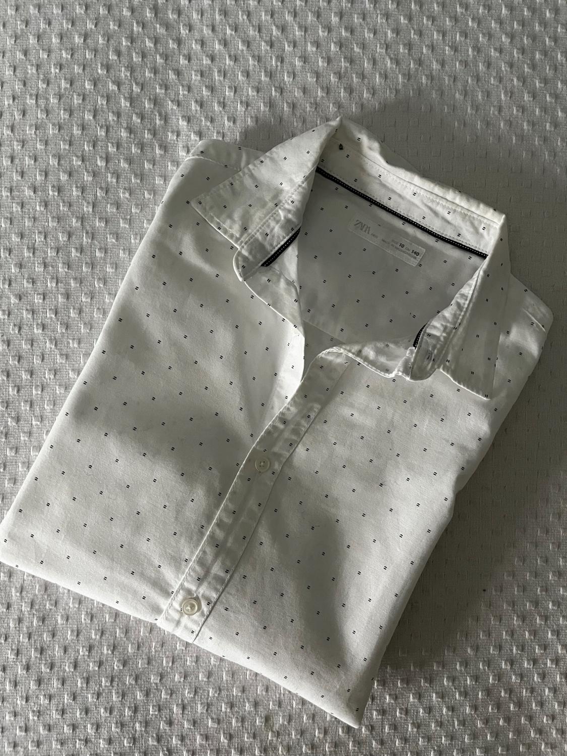 TEXTURED PRINTED SHIRT - Image 3