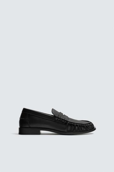 MOCASSIM DE VESTIR COM TIRA - Preto da Zara