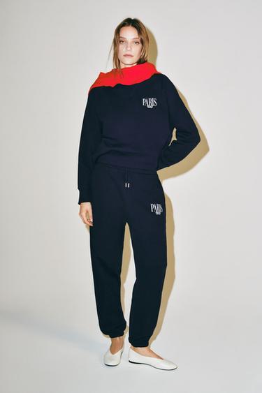 SWEATSHIRT AND TROUSERS SET -  by Zara
