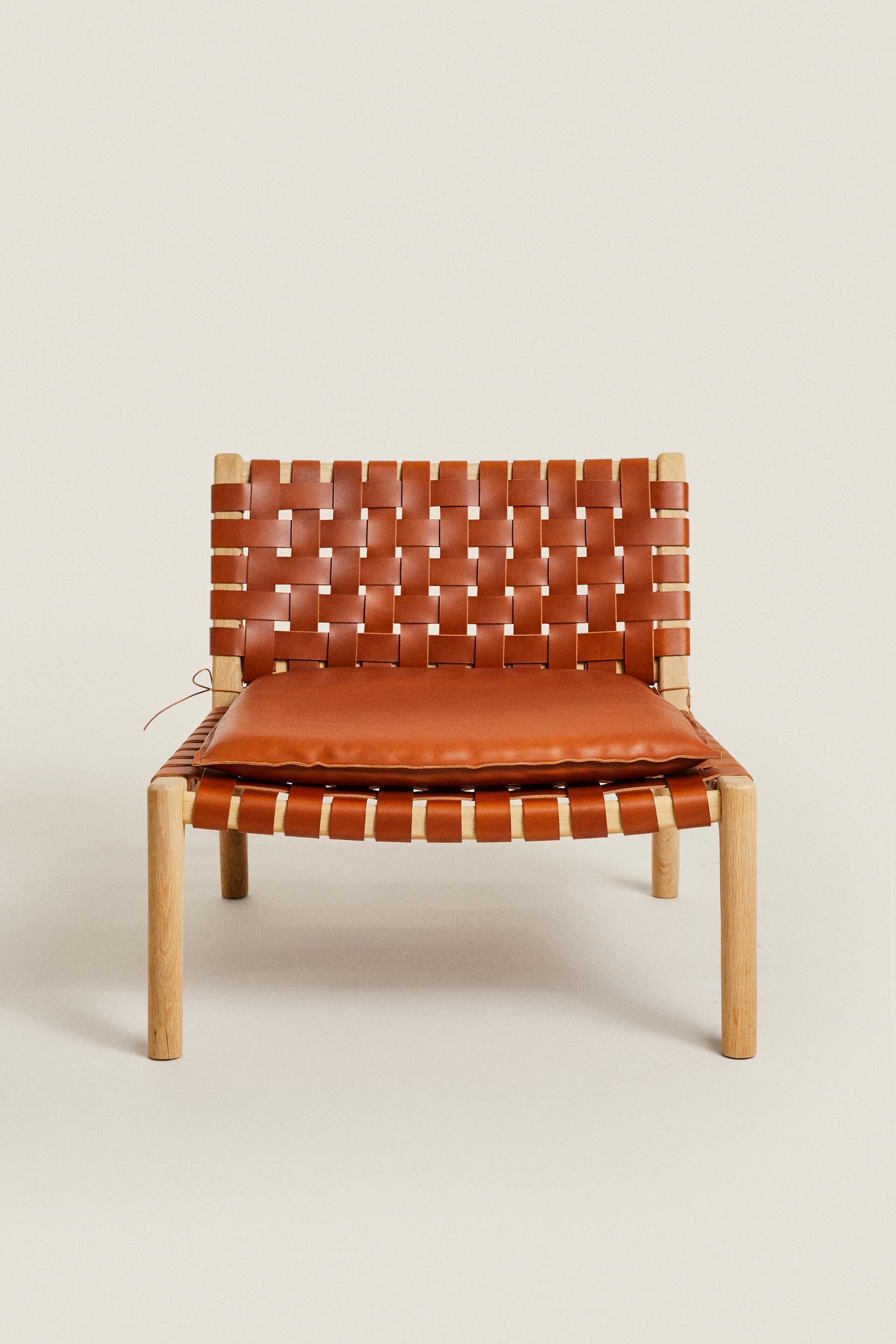 ZARA  レザーチェア メタル＆レザー アームチェア | Zara Home 日本/Japan