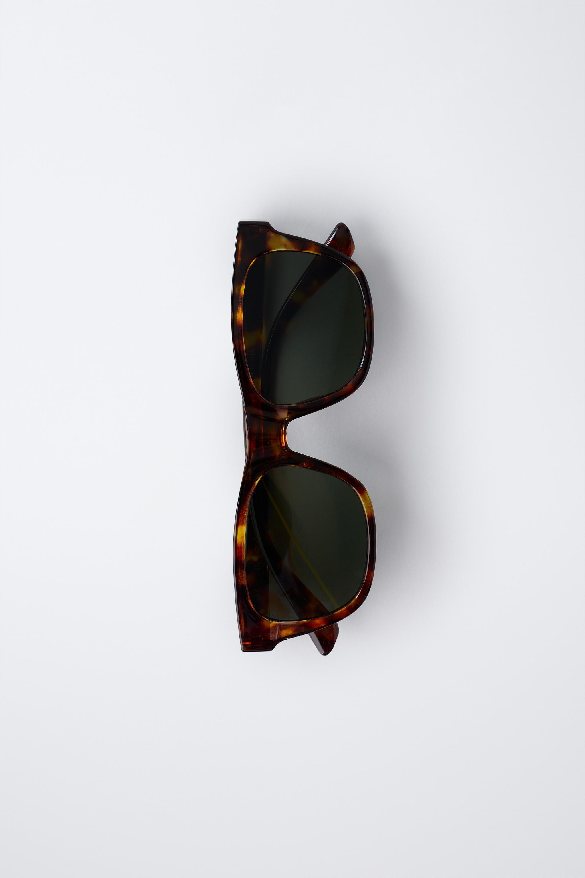 Детские солнцезащитные очки Zara RECTANGULAR PLASTIC FRAME SUNGLASSES — фото 4