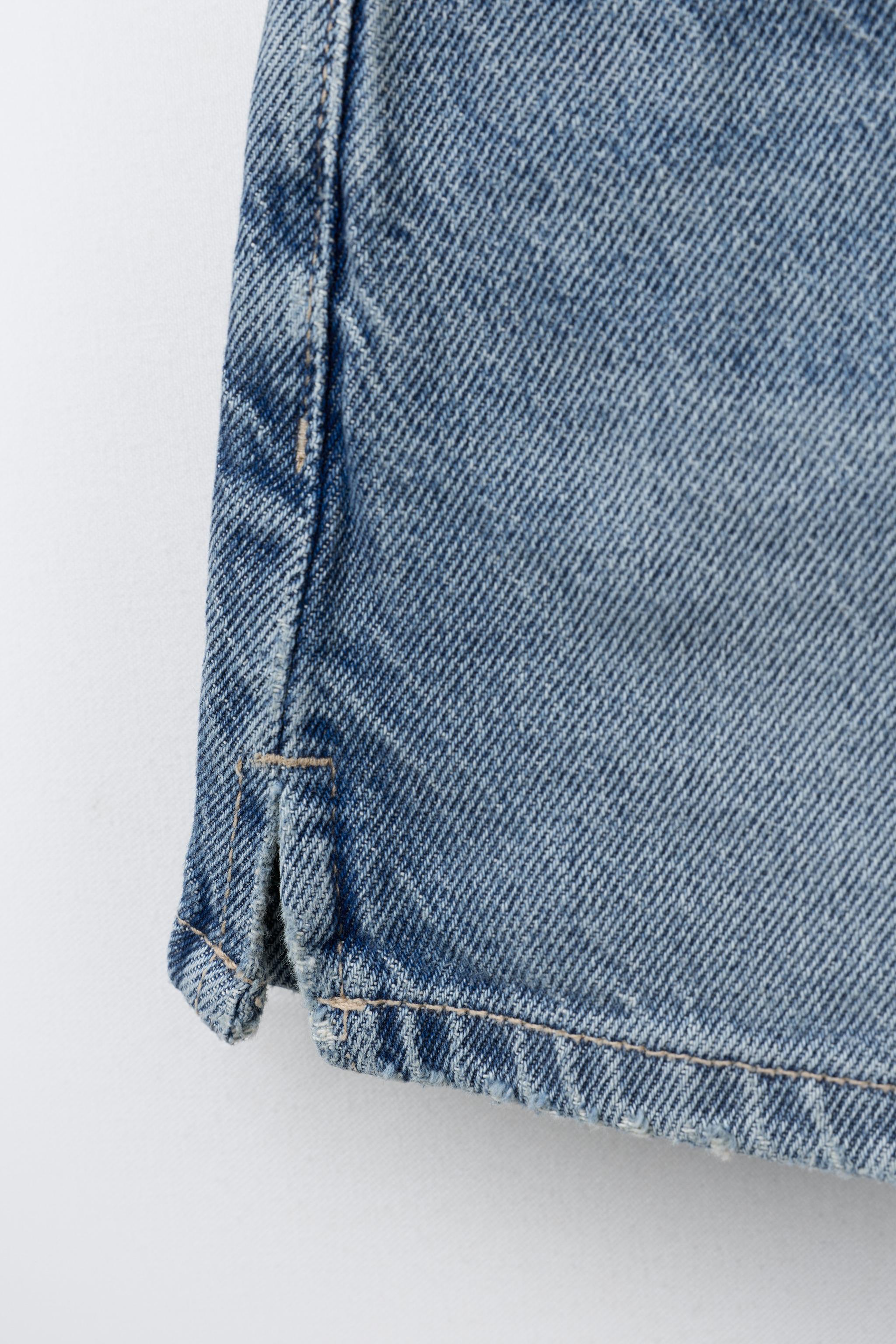 JUPE-SHORT EN DENIM