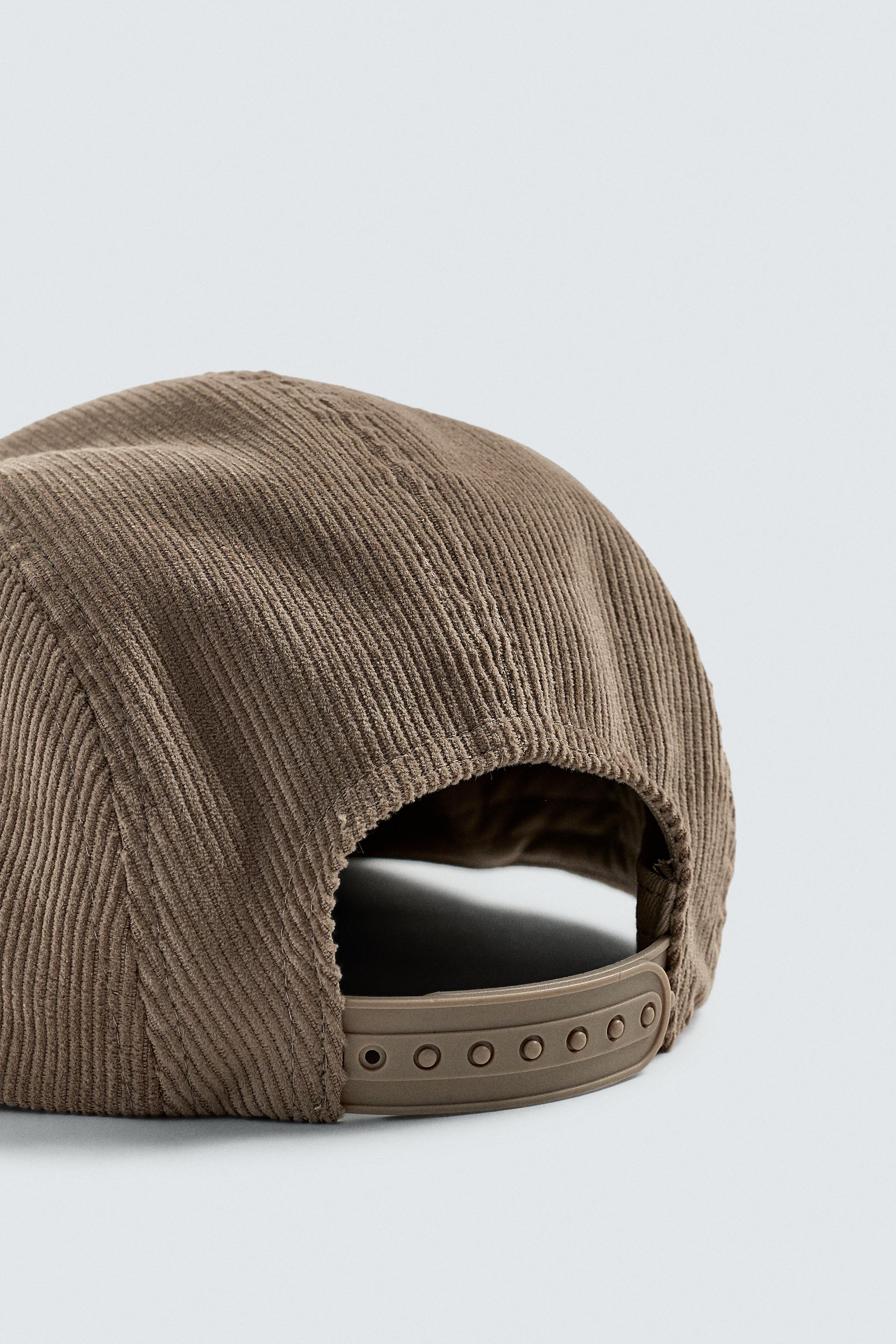 FLAT BRIM CORDUROY CAP