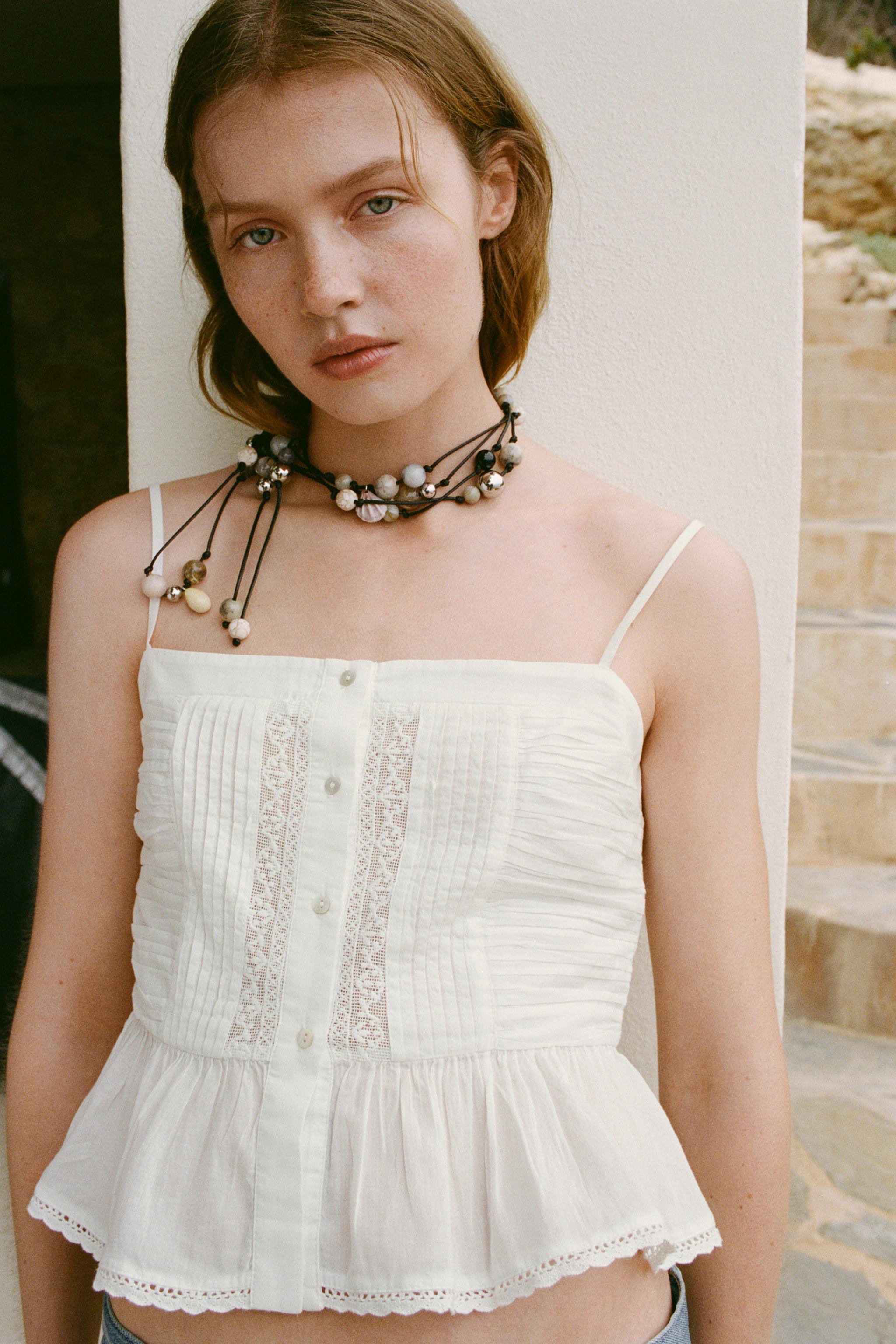 トップス – レディース ノースリーブ | ZARA 日本