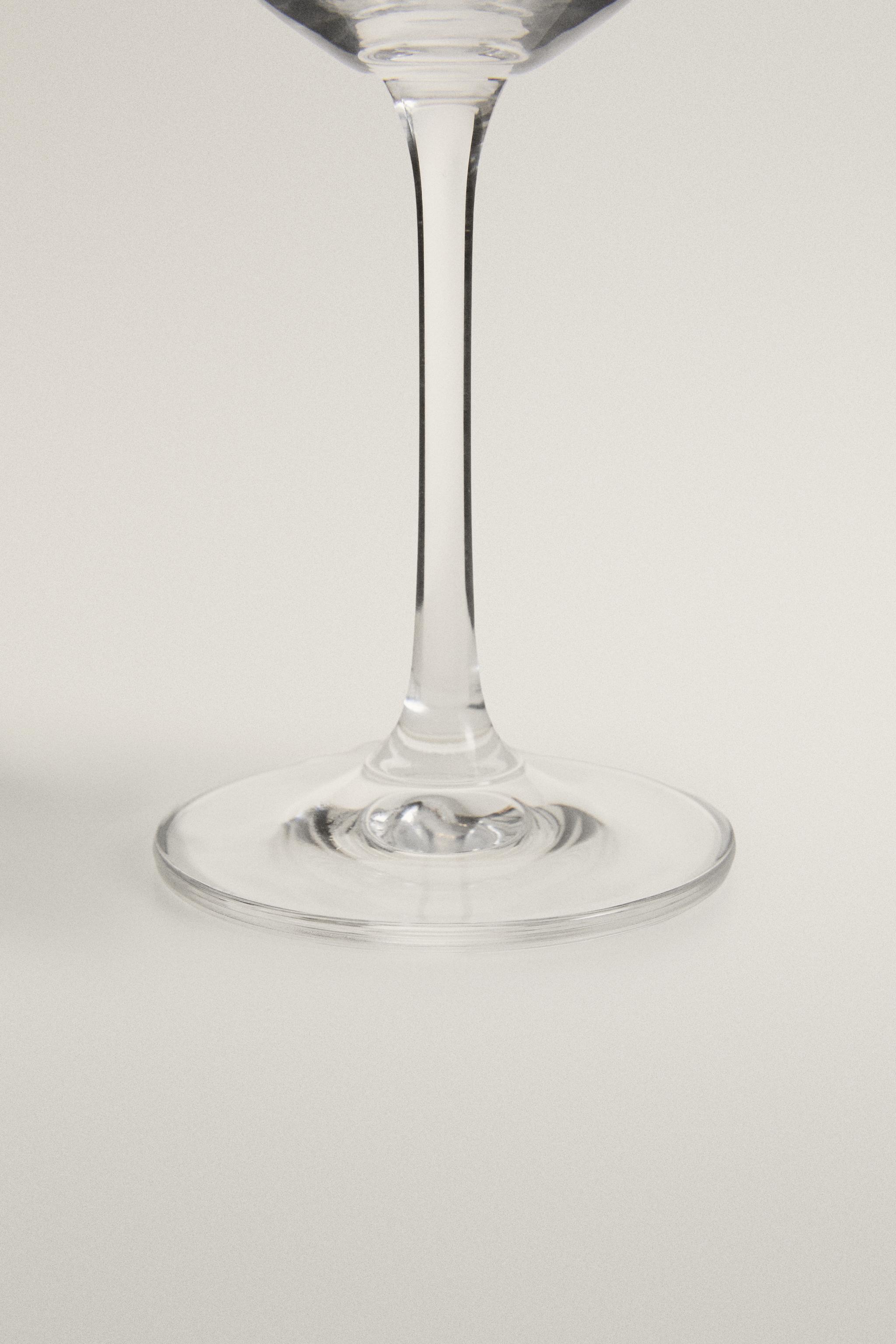 VERRE À VIN CRISTALLIN RELIEF