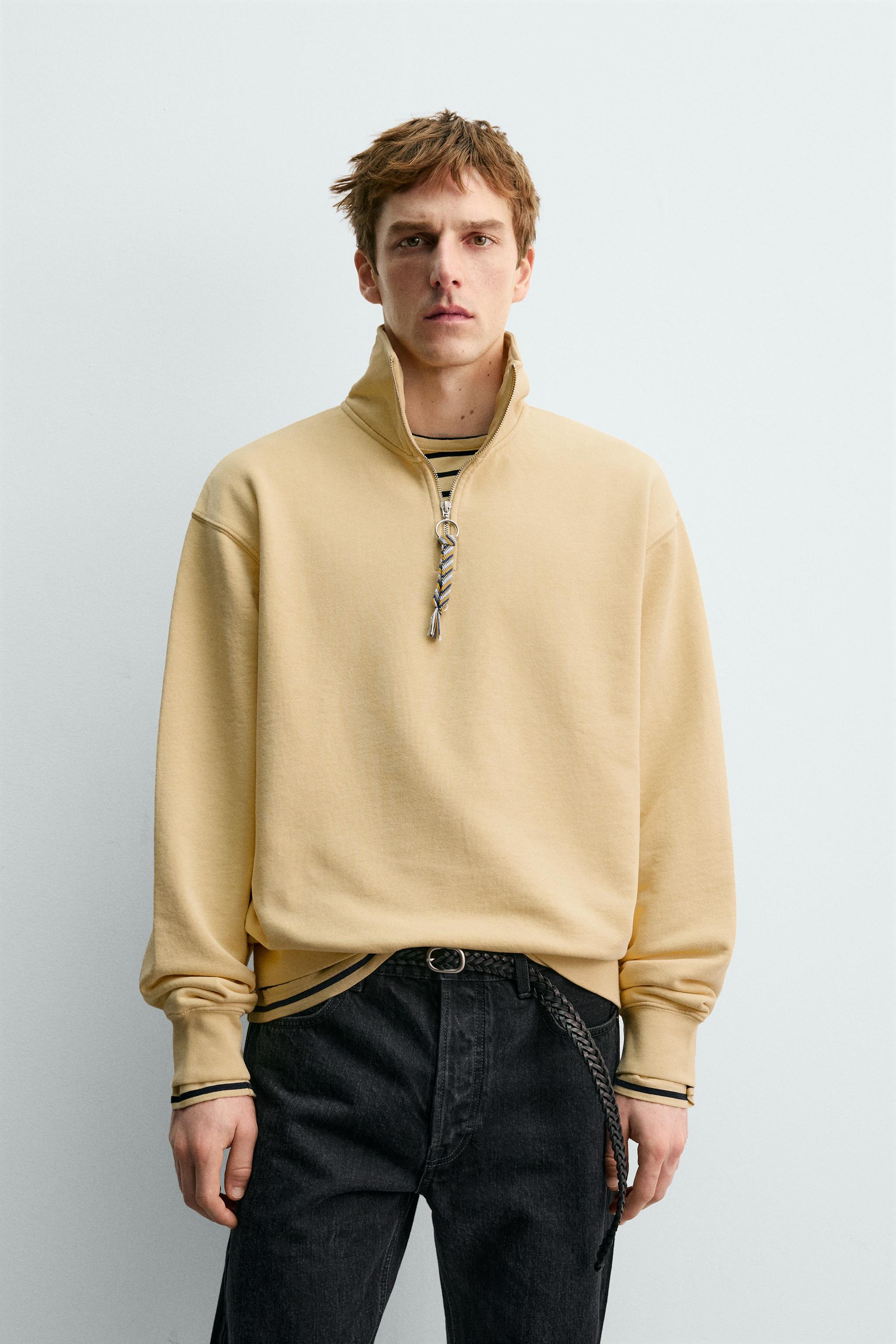 SWEAT COL ZIPPÉ À BANDE AARON LEVINE X ZARA