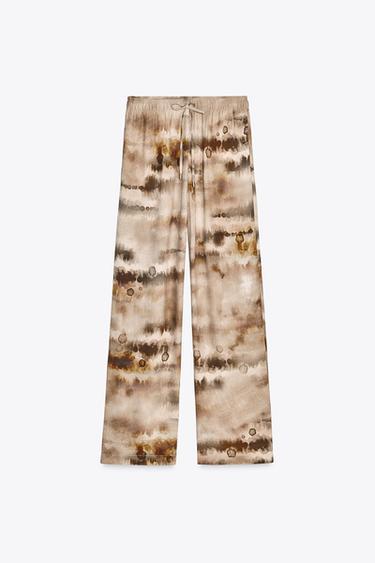 TIE-DYE TROUSERS - Multicoloured by Zara - Image 6