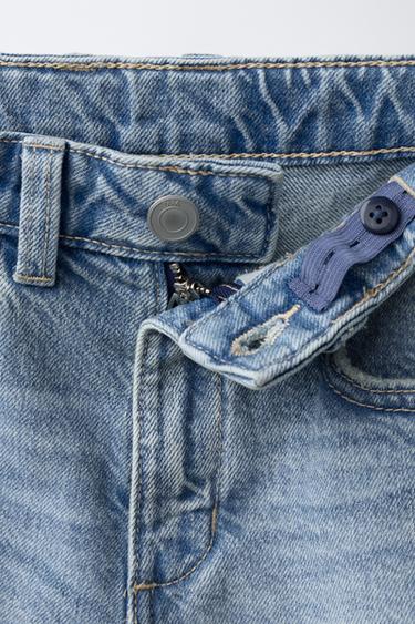 BERMUDA EN DENIM BAGGY - Bleu de Zara - Image 2