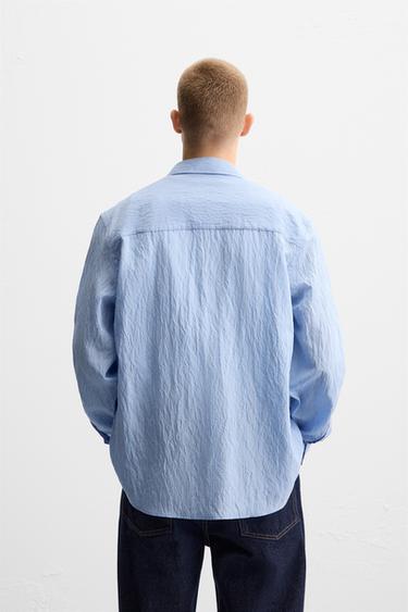 STRIPED FLOWING SHIRT - striped by Zara - Image 3