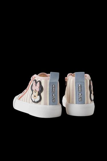 MINNIE MOUSE © DISNEY HIGH-TOP SNEAKERS - Pink by Zara
