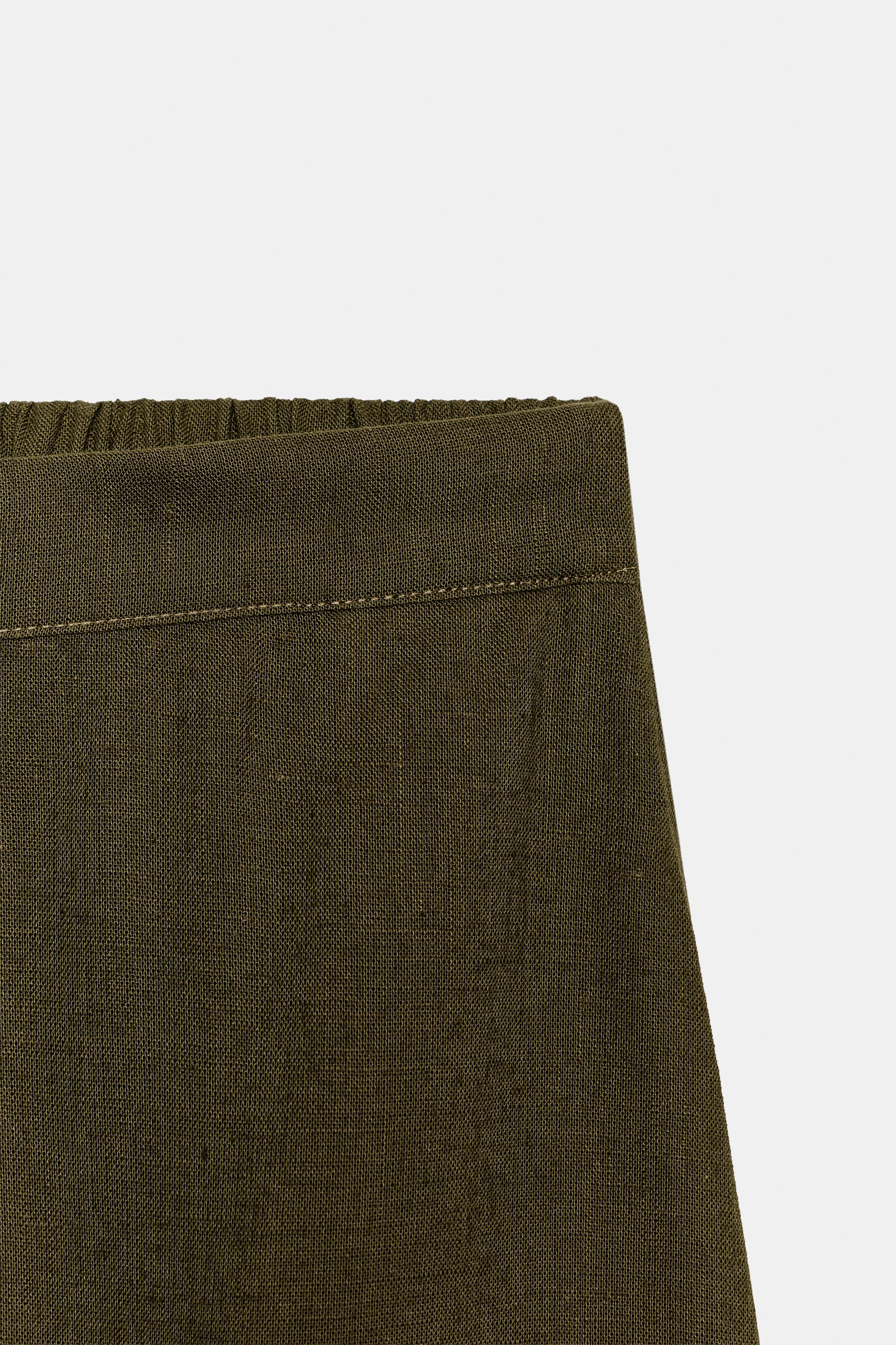 Zara Asimetrik Culotte Pantolon görsel 7