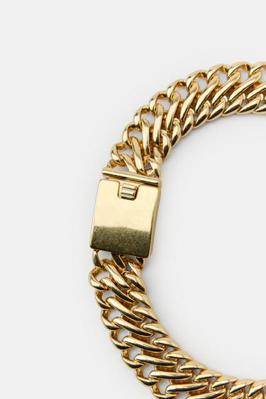 COLLIER CHAÎNE CHUNKY - Doré de Zara - Image 3