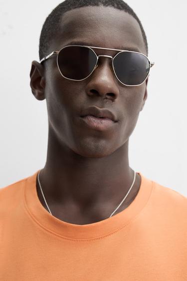 REGULAR FIT SOFT T-SHIRT - Orange by Zara - Image 4