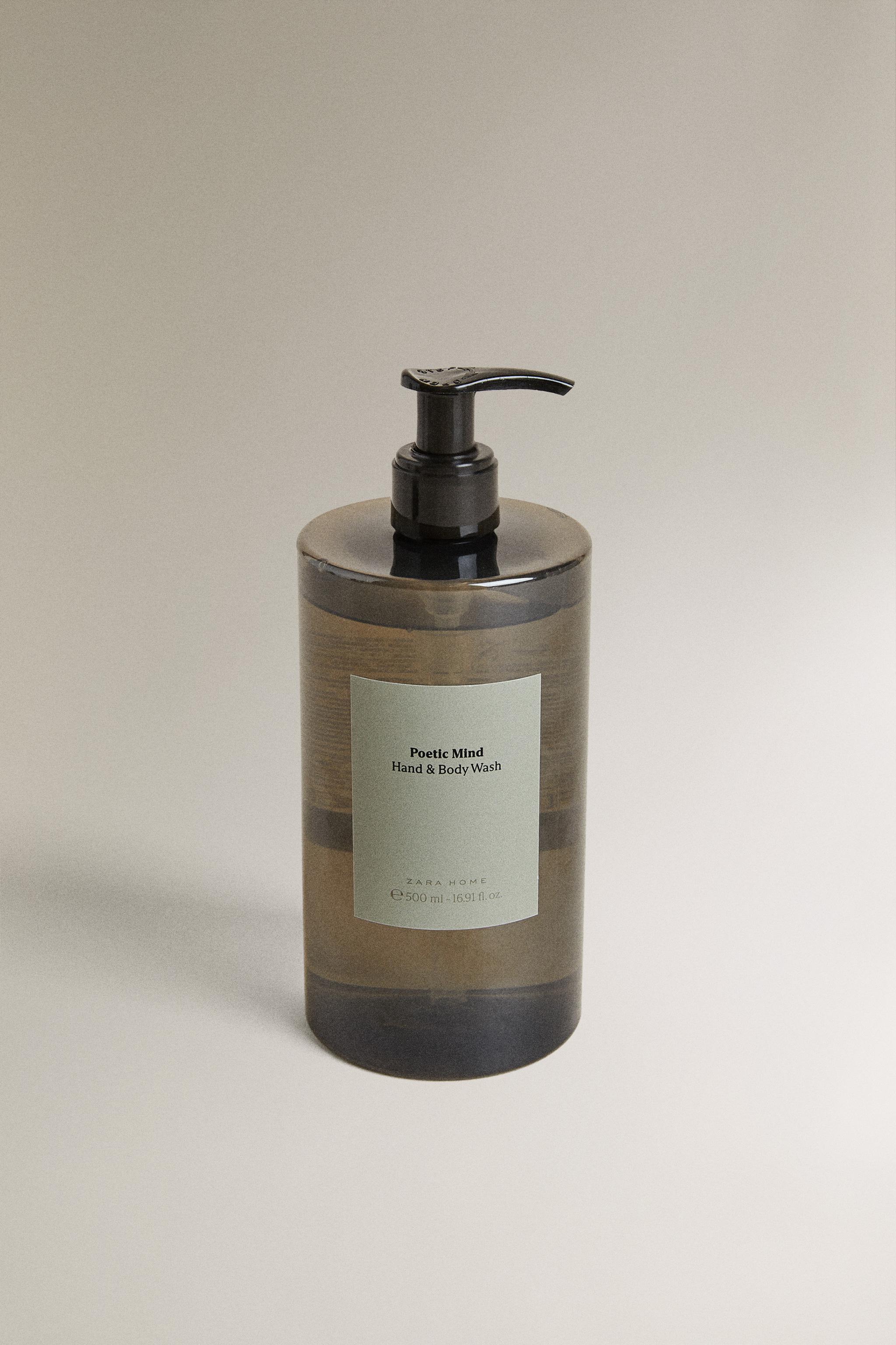 (500 ML) POETIC MIND LIQUID HAND AND BODY SOAP — Dusty pink