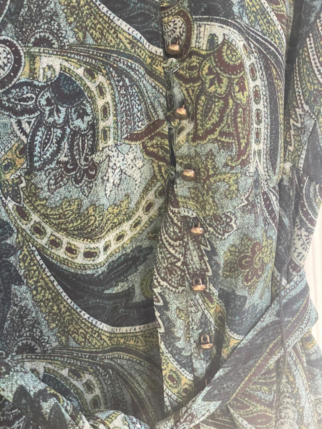VESTIDO CAMISERO ESTAMPADO - Image 2