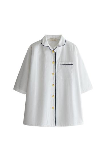 KIDS' LIMONCELLA X THE ANIMALS OBSERVATORY NIGHTDRESS - Oyster-white by Zara