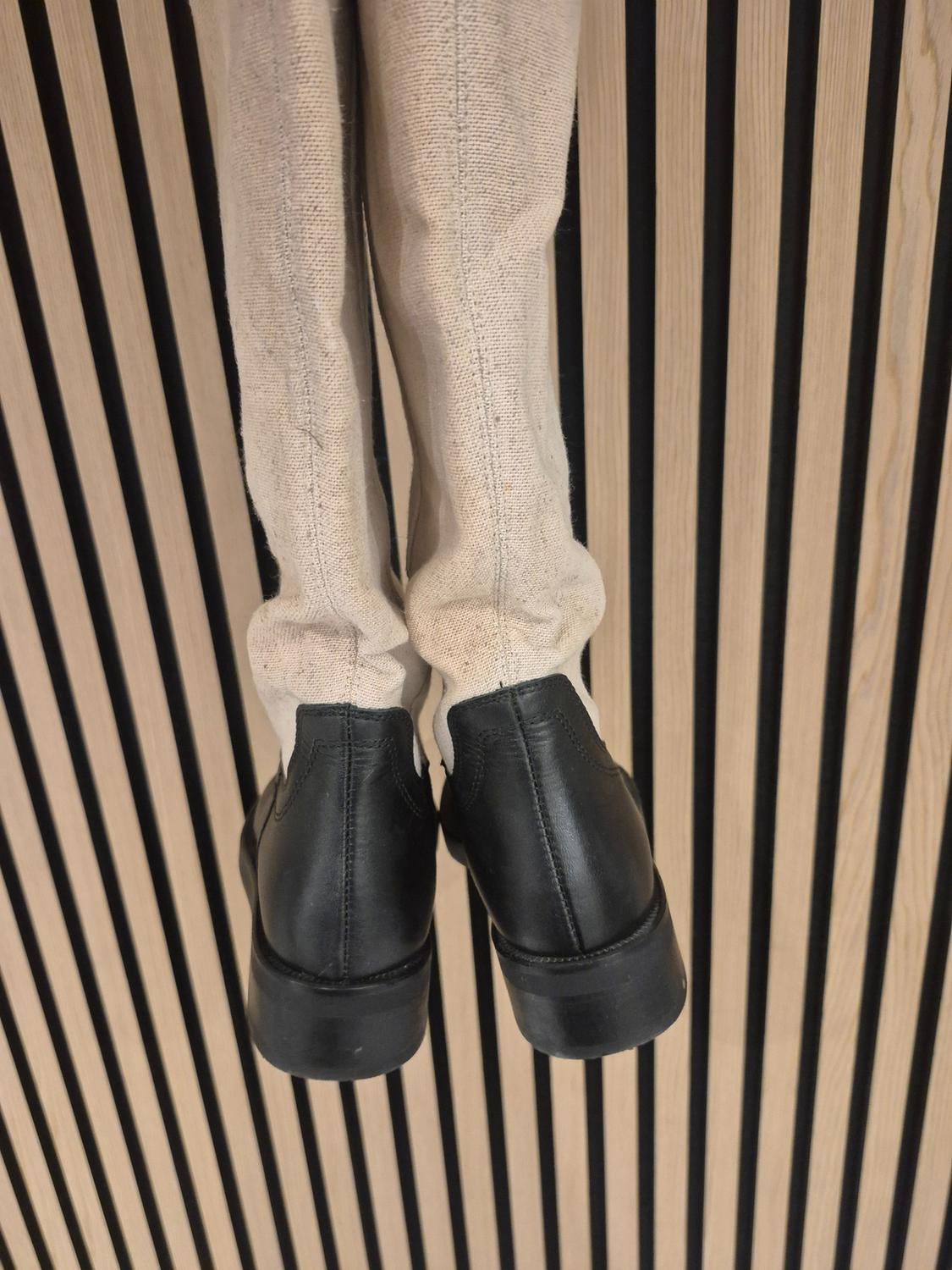 COMBINED LEATHER BOOTS - Image 5