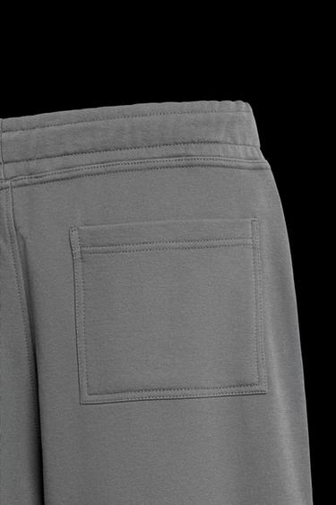 Zara BASIC JOGGER PANTS - Anthracite grey