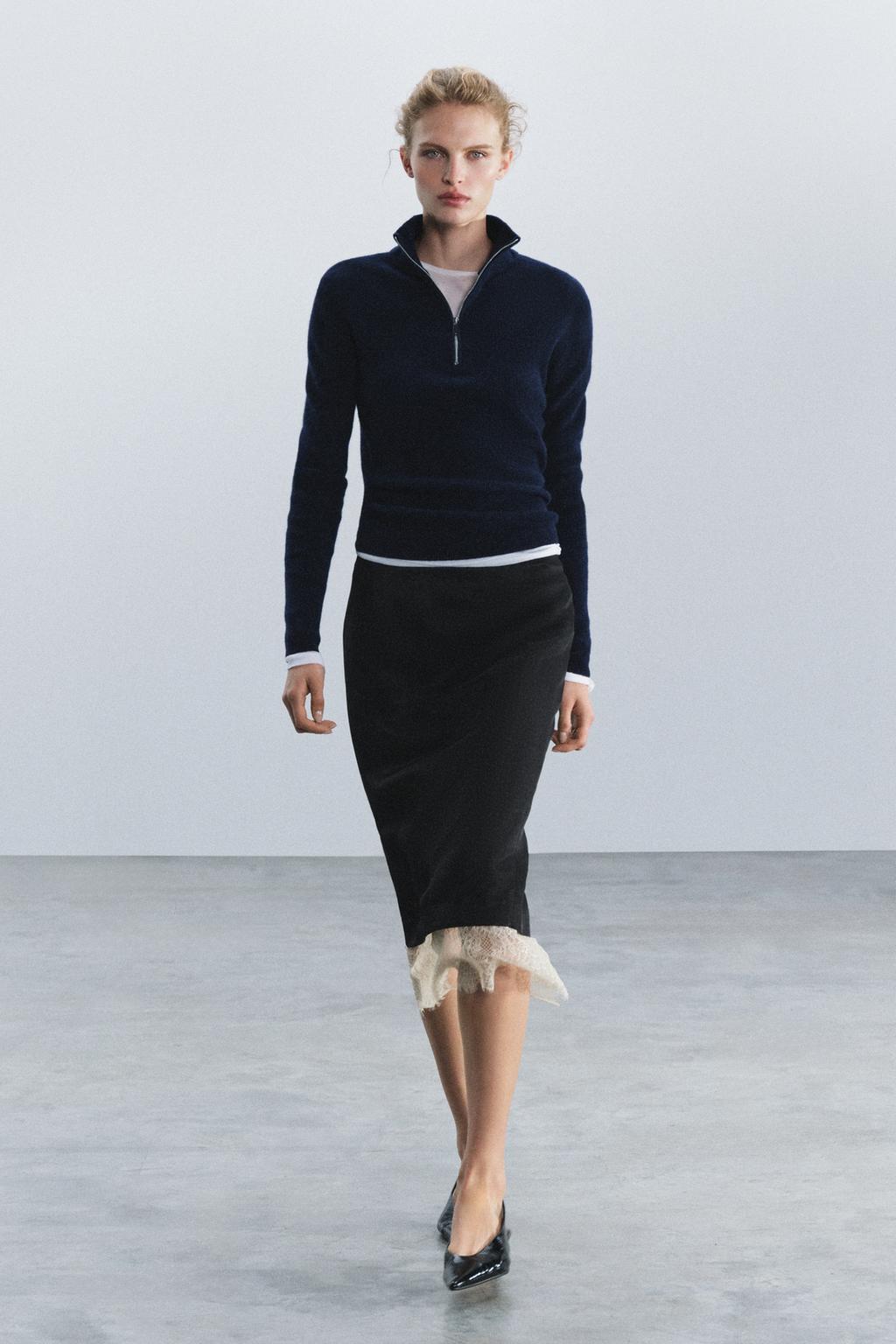 ZW COLLECTION LACE SKIRT