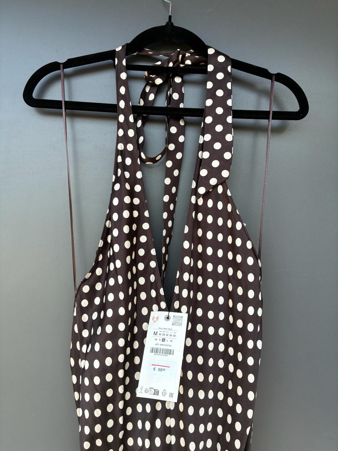 ZW COLLECTION HALTER POLKA DOT DRESS - Image 5