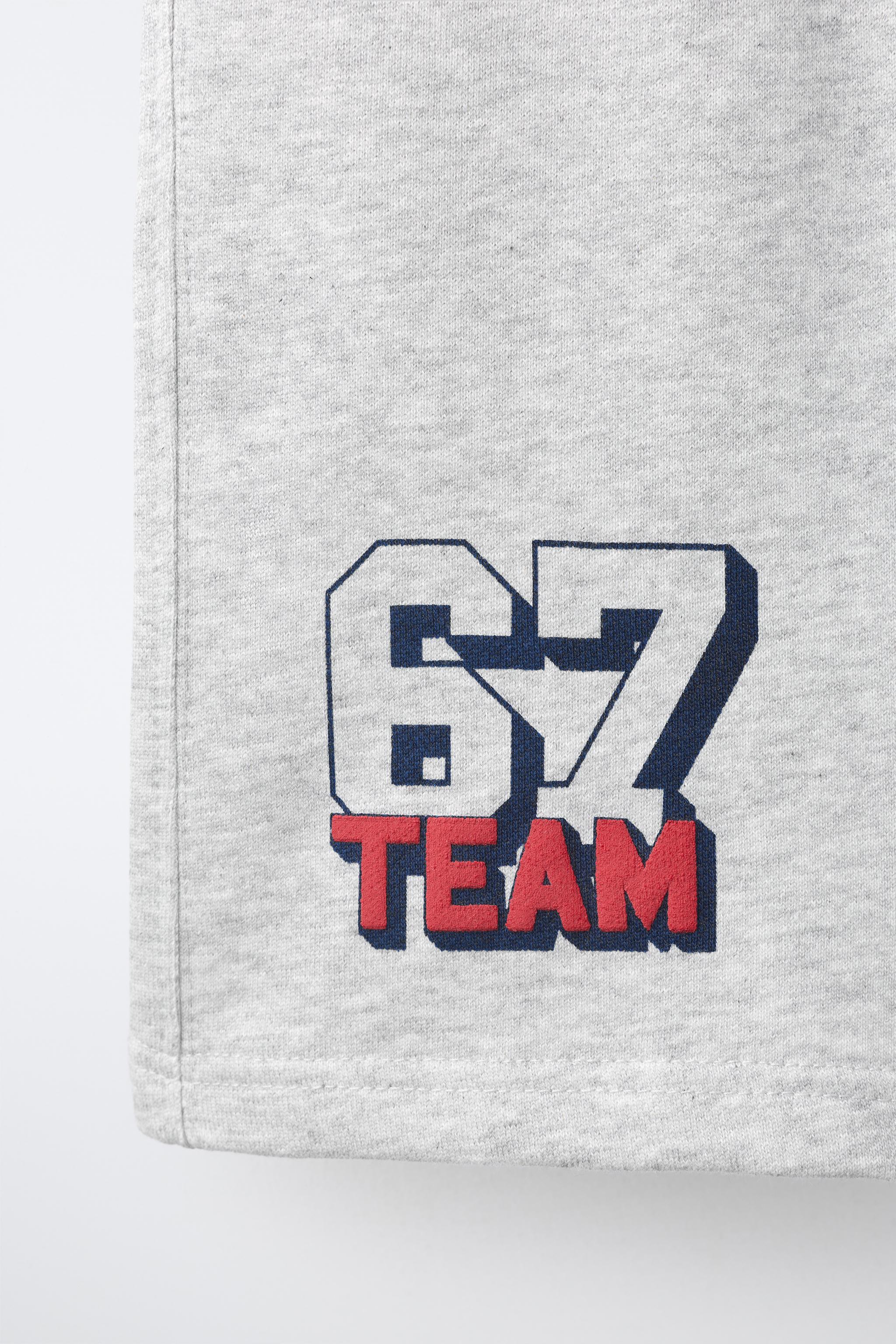 TEAM SIX SEVEN PLUSH SHORTS