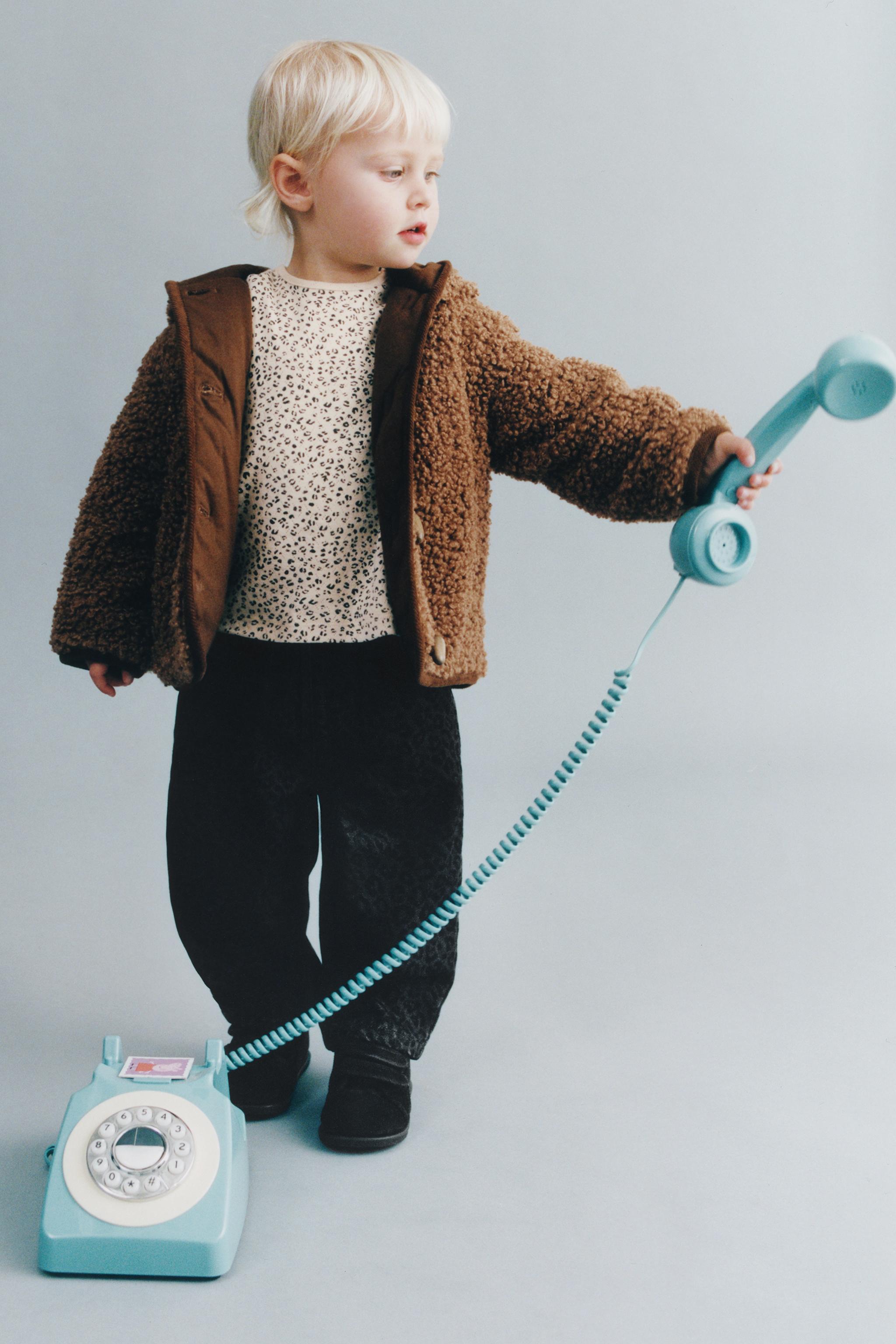 POINTELLE ANIMAL PRINT TOP AND LEGGINGS SET