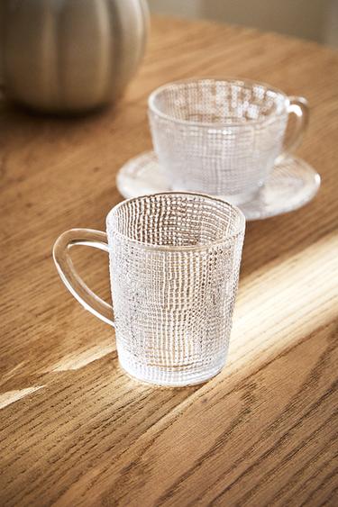 Zaras GLASKOPP MED RELIEFDESIGN - 